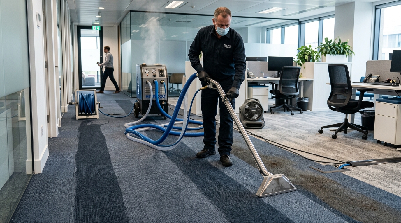 Commercial Carpet Steam Cleaning and Extraction in Delaware