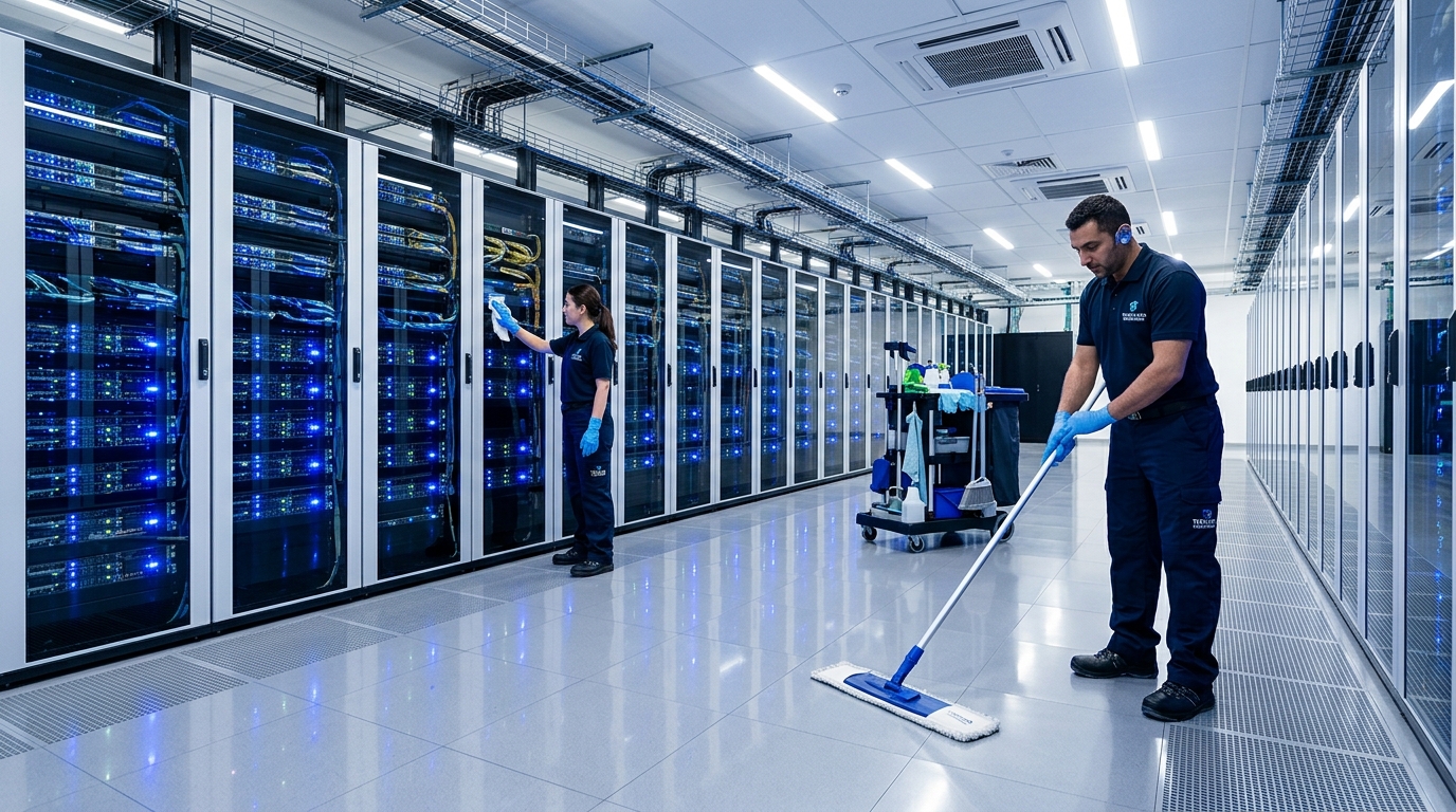 Mission-Critical Data Center and Server Room Cleaning in Delaware